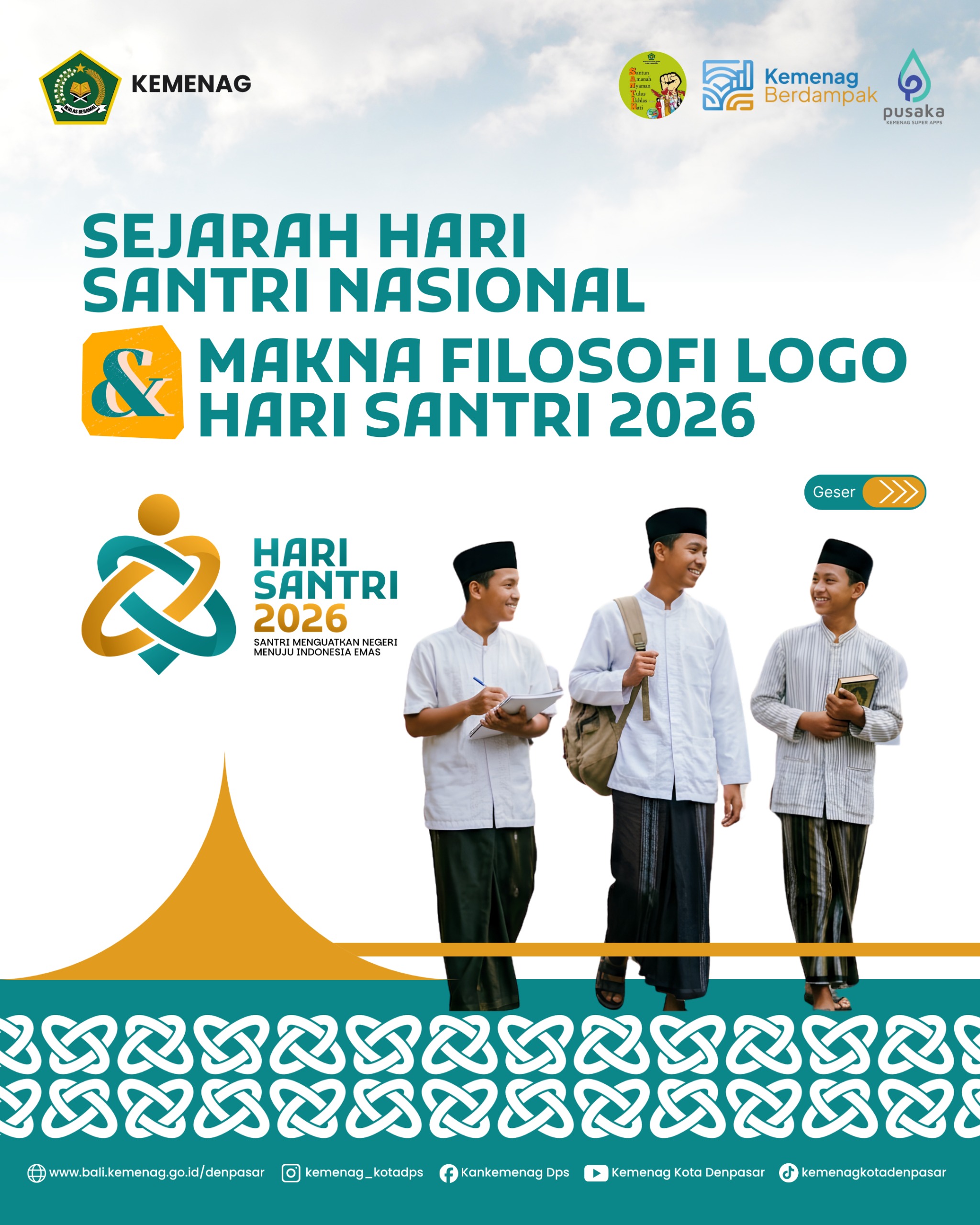 Santri Menguatkan Negeri Menuju Indonesia Emas